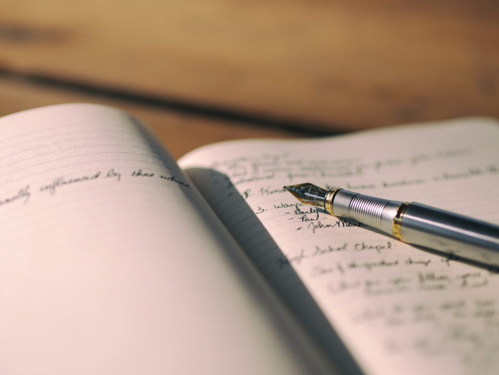 Fountain Pen and Journal
