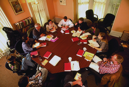 Students in a Liberal Arts College Course.